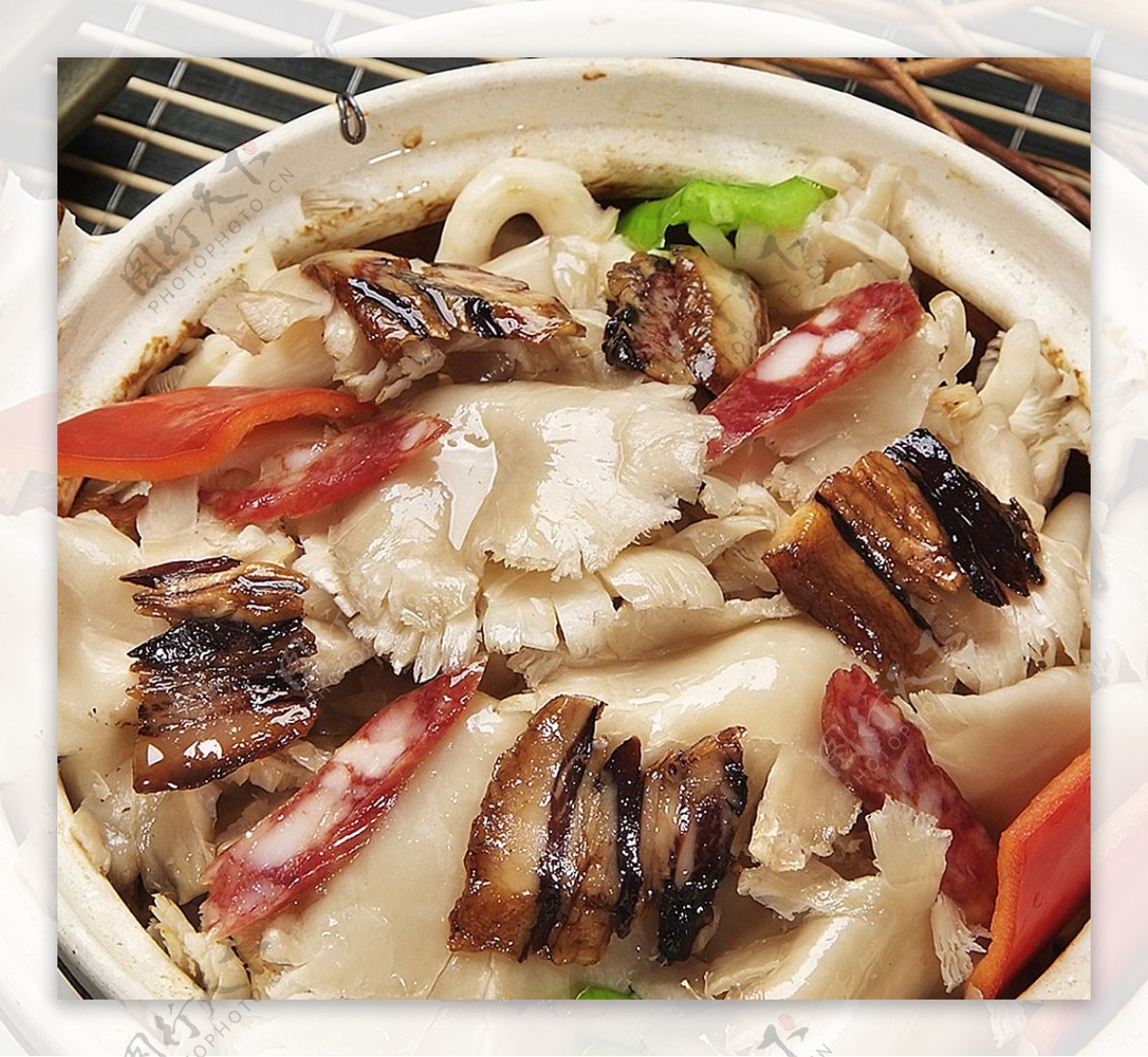 豫菜香啫平菇图片