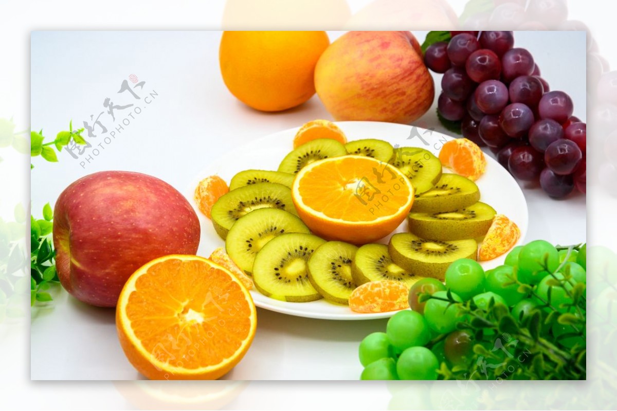 水果与水果拼盘图片