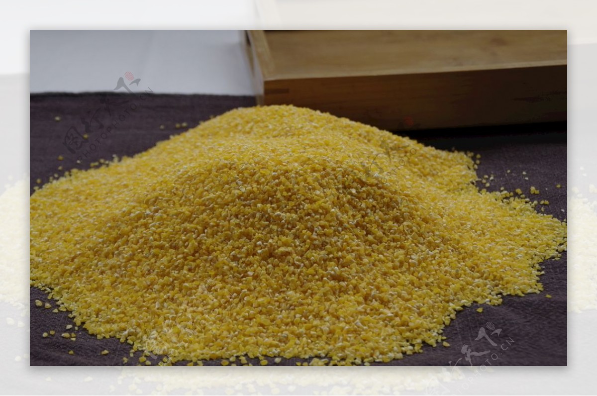 玉米糁玉米碎玉米渣图片