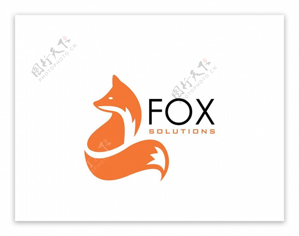 狐狸形象标志图片