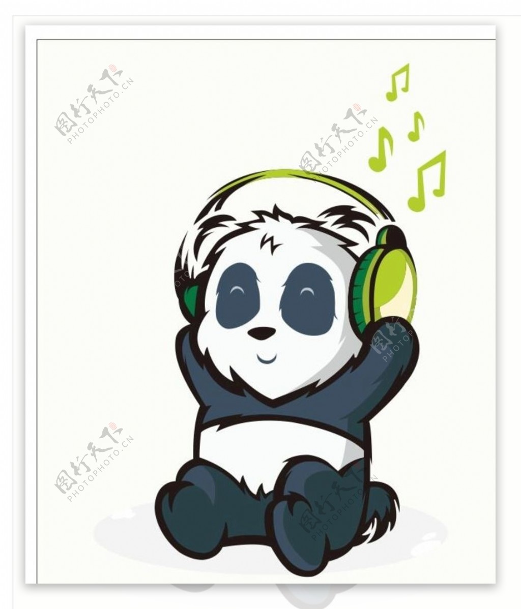 熊猫卡通图片