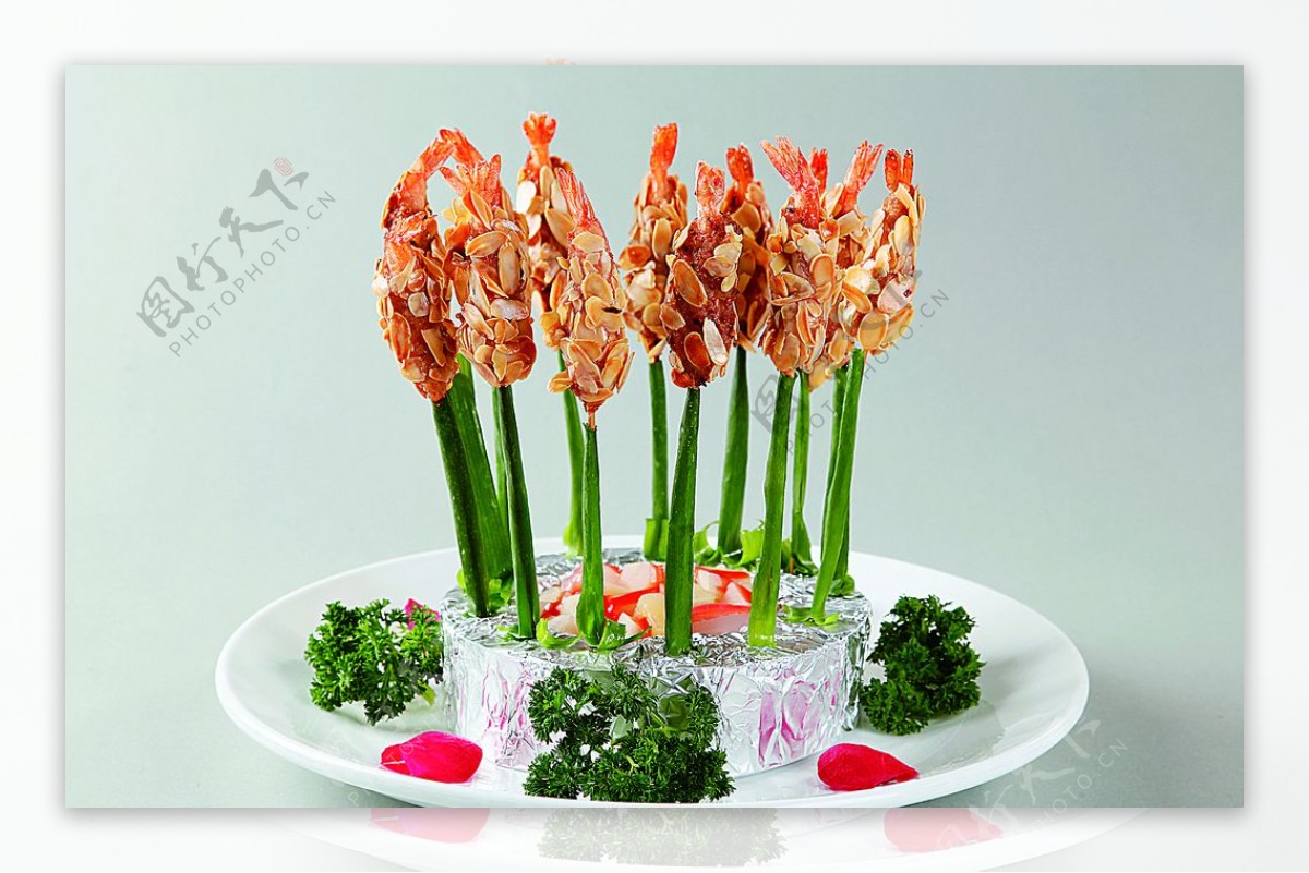 徽菜稻香虾图片
