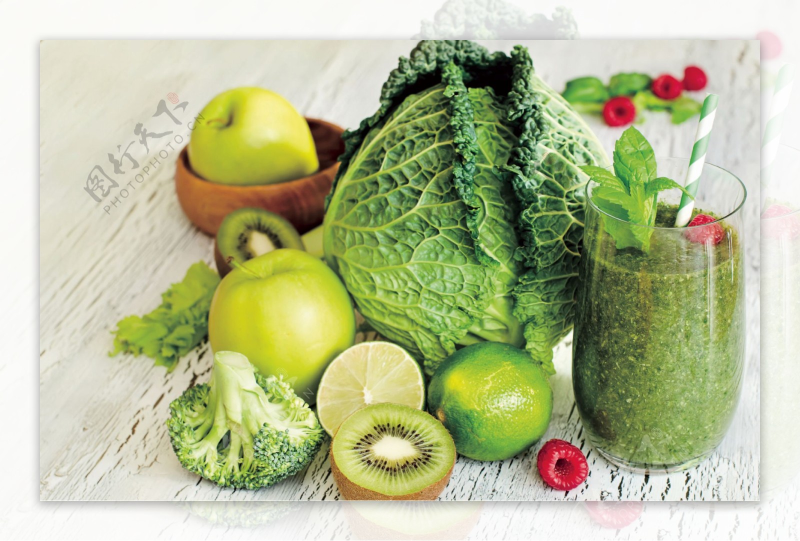 蔬菜水果绿色食品图片