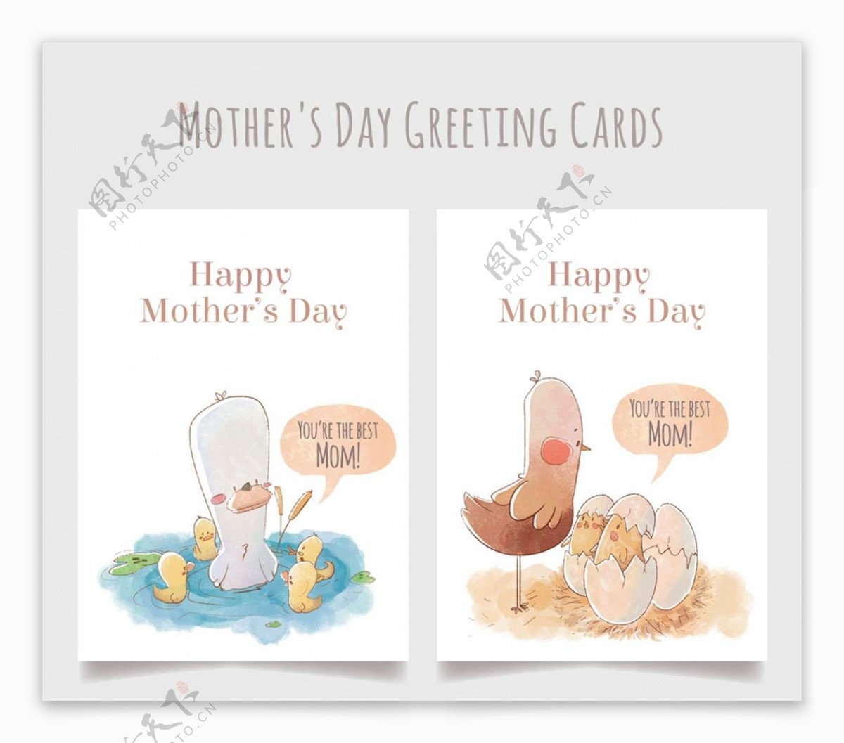 母亲节祝福卡图片