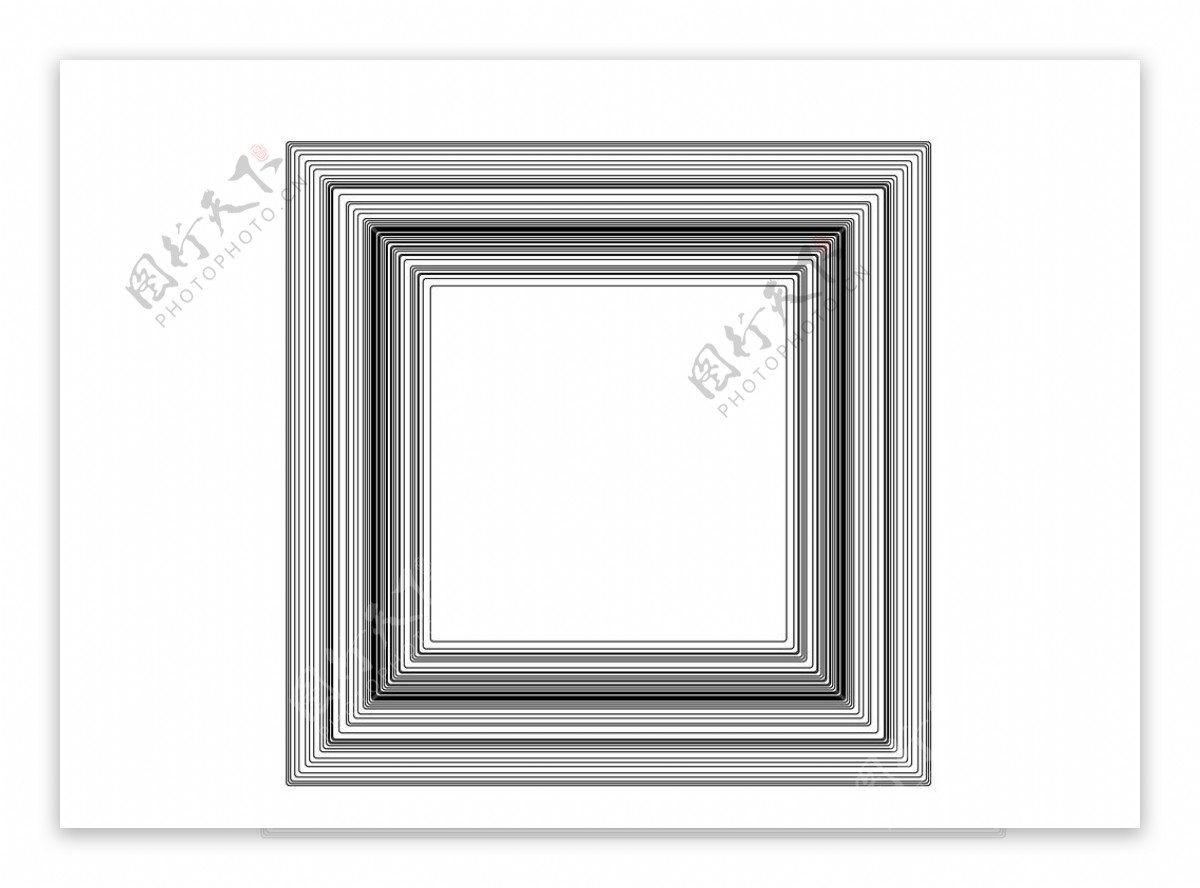 高级黑白立体几何图片