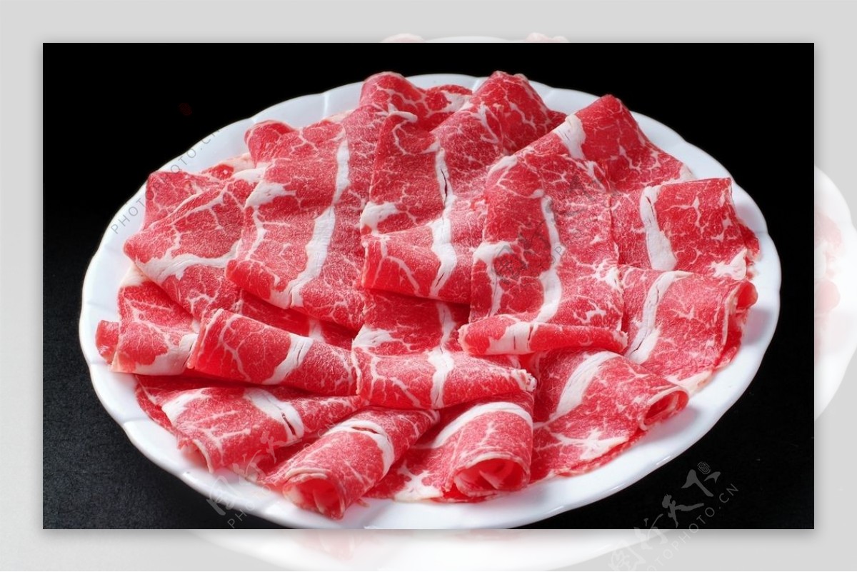羊肉鲜肉蔬菜食材美食摄影图高清摄影大图-千库网