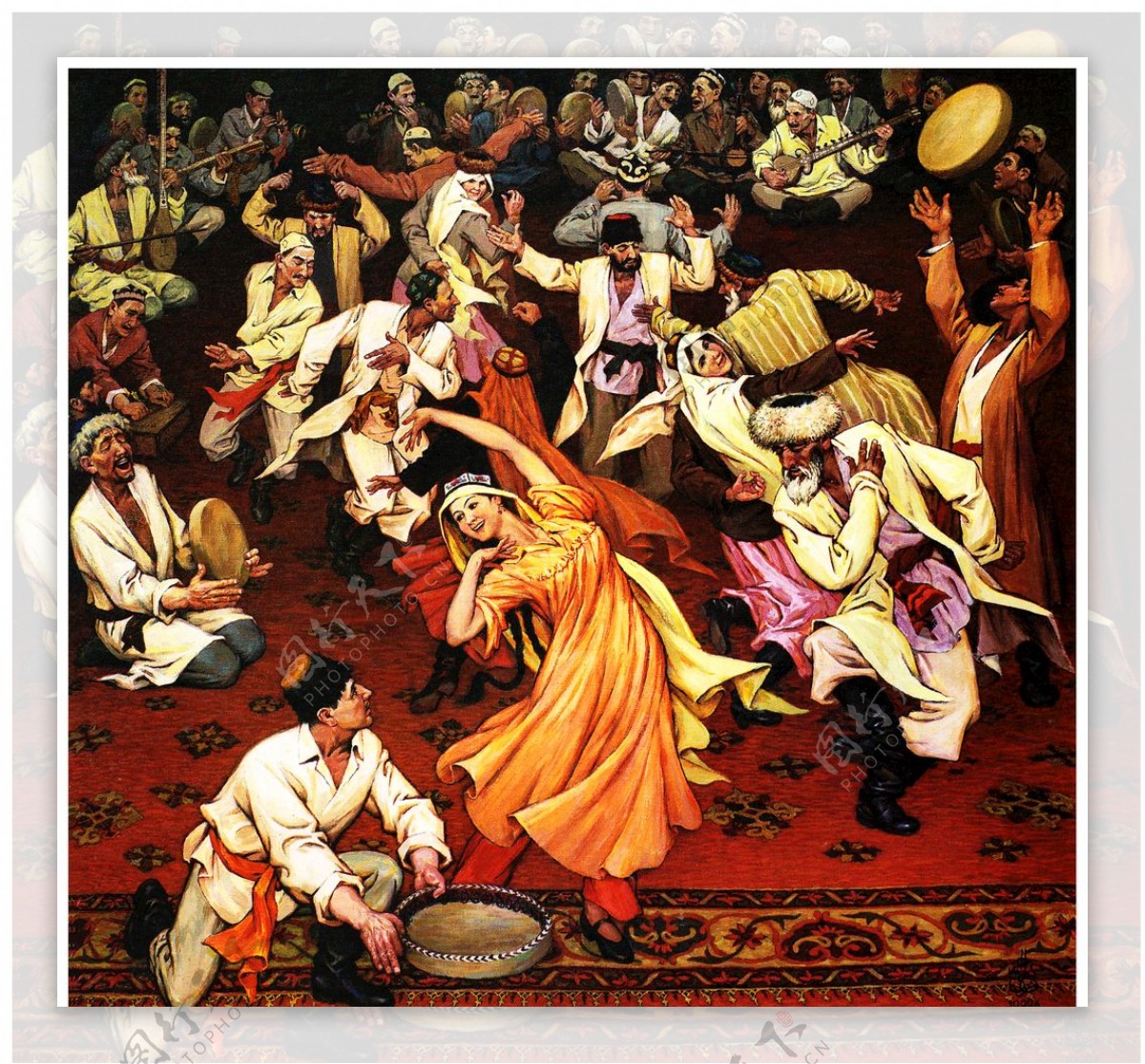新疆舞蹈新疆民族图片